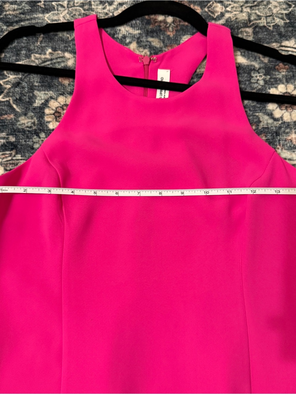 ๐ฆ Amanda Uprichard| EUC Colada Hot Pink Racerback Mini Dress S - Picture 6 of 7